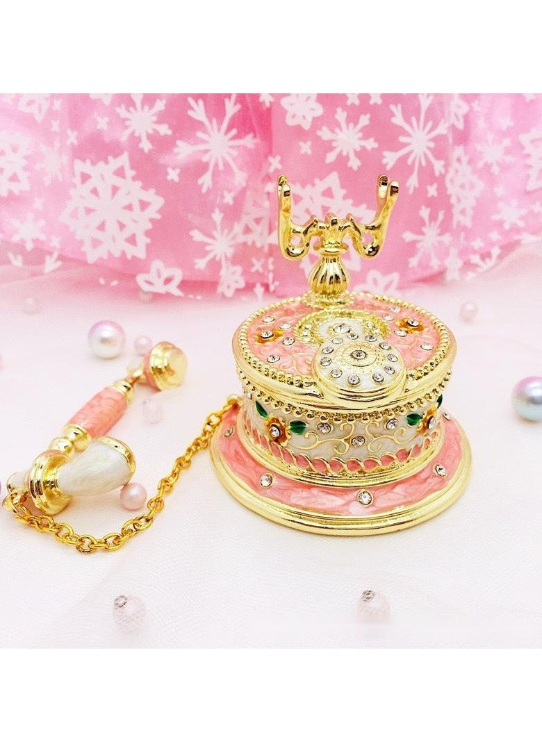 Beauenty Vintage telephone enamel jewelry box  - Image 4
