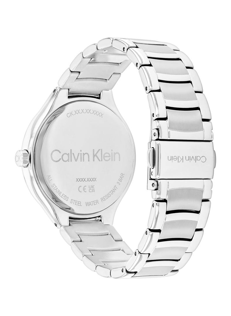 CALVIN KLEIN CALVIN KLEIN ROUND ANALOG WOMEN'S BLUSH CASE WATCH - 25100047  - Image 3