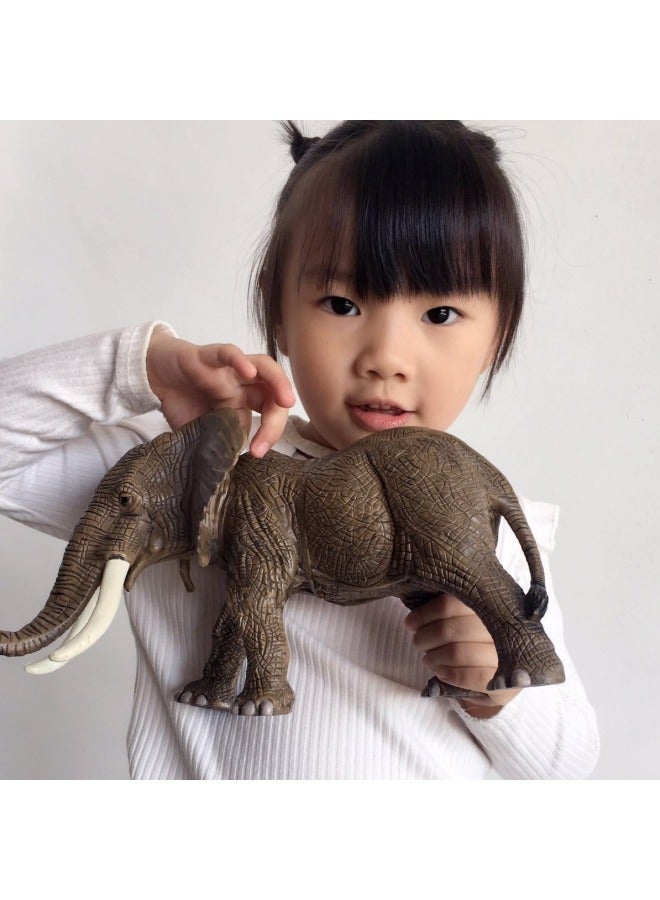 Direct Supply Children's Toy Simulation Animal Dinosaur Model Large Elephant Lion Tiger Horse Ornaments Wholesale-Color:Sub-Dragon Comprehensive Color - Image 2