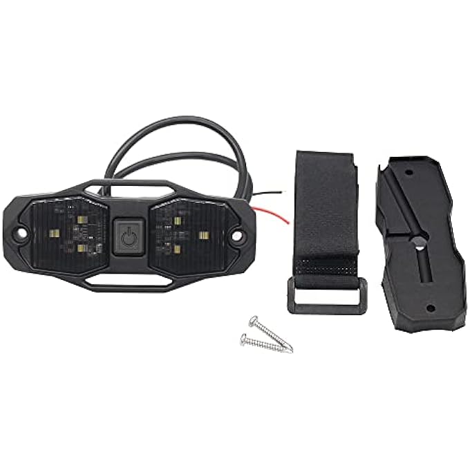 بوليفياز Joyzz Utv Dome Light إضاءة داخلية للقبة، قفص لفة، ضوء قبة مقاوم للماء والصدمات والغبار، متوافق مع Utv ATV، لا يؤذي العينين، استخدم لمدة 50000 ساعة، 12 فولت - Image 1