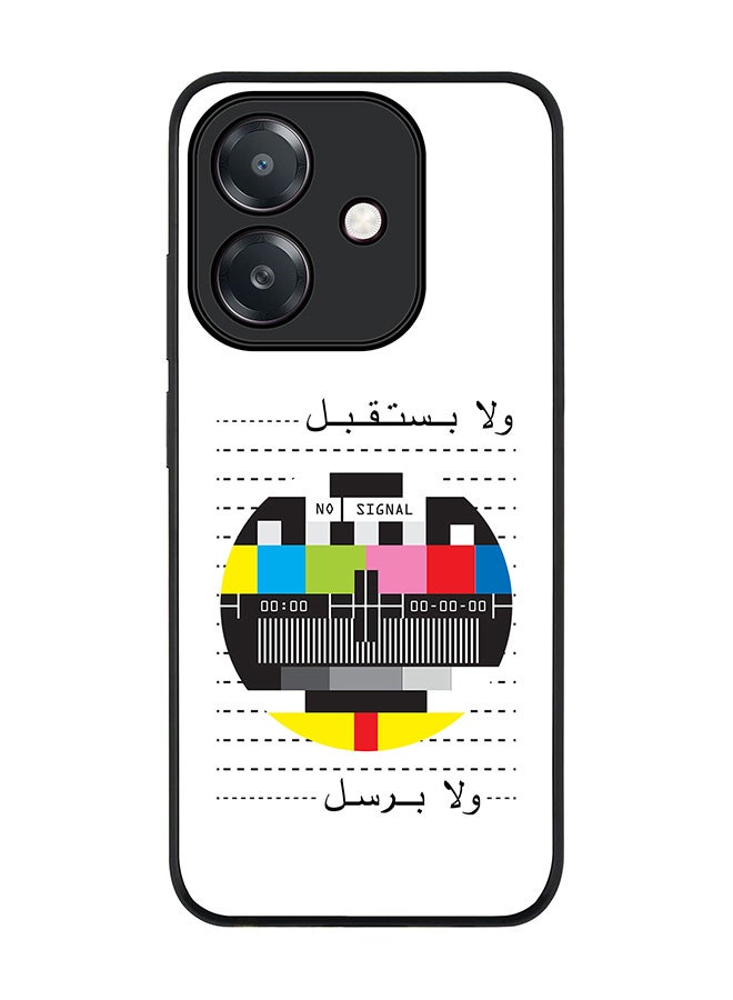 Stylizedd For Oppo A5i Case,Slim fit Camera Protection, Shockproof Thin Phone cover  - No Signal Arabic