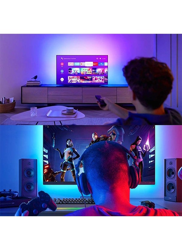 Hero Led 3 m USB TV Monitor Back Bluetooth RGB LED Strip Set 16 Color Decorative Lighting  - Image 5
