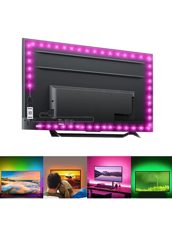 Hero Led 3 m USB TV Monitor Back Bluetooth RGB LED Strip Set 16 Color Decorative Lighting  - Image 2