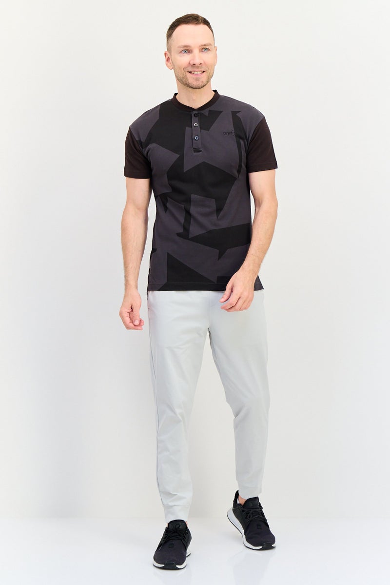 Puma x One8 Men Sportswear Fit Short Sleeve Outdoor Polo Shirt, Multicolor - Image 4