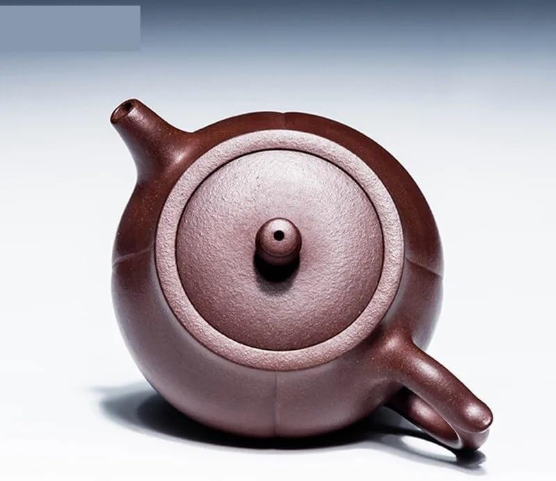Tea Kettle Chinese Creative Purple Sand Teapot, Household Tea Ceremony Supplies, Handmade Tea Maker, Travel Portable Teapot, Tea Kettle 235ml Ceramics Tea Kettle - Image 4