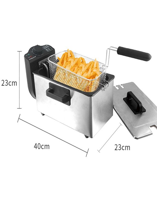 Deep Fryer 5-Speeds Temperature Control 