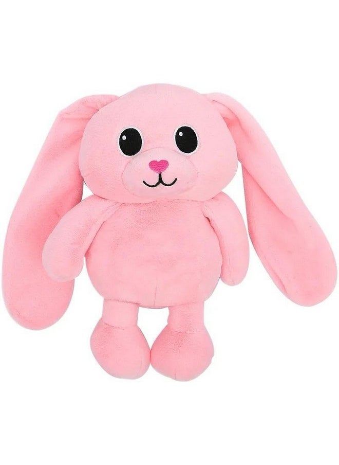 SCOOBA - SCOOBA Baby Toddler Soft Rabbit Plush Toy with Legs and Ears, White - Image 1