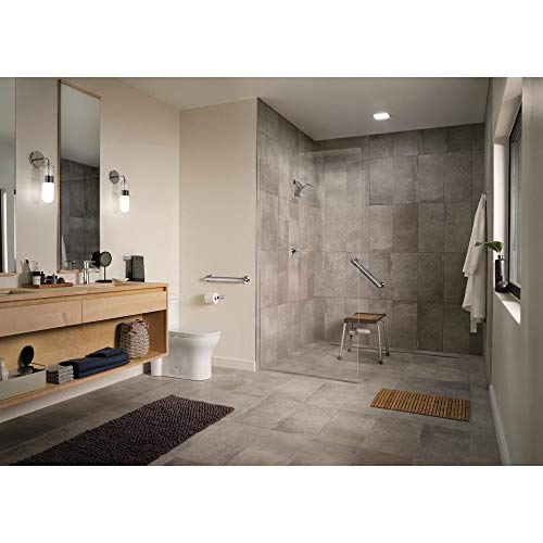 Moen MBHG3818CH Genta 18" Bathroom Grab Bar, Chrome - Image 3