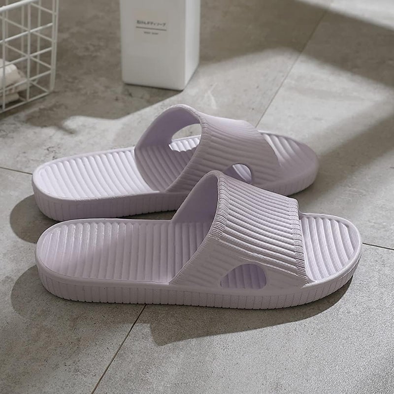 VIDSID Shower Slippers Dry Quickly Bath Slippers Womens Non Slip Indoor Home Bedroom - Image 3