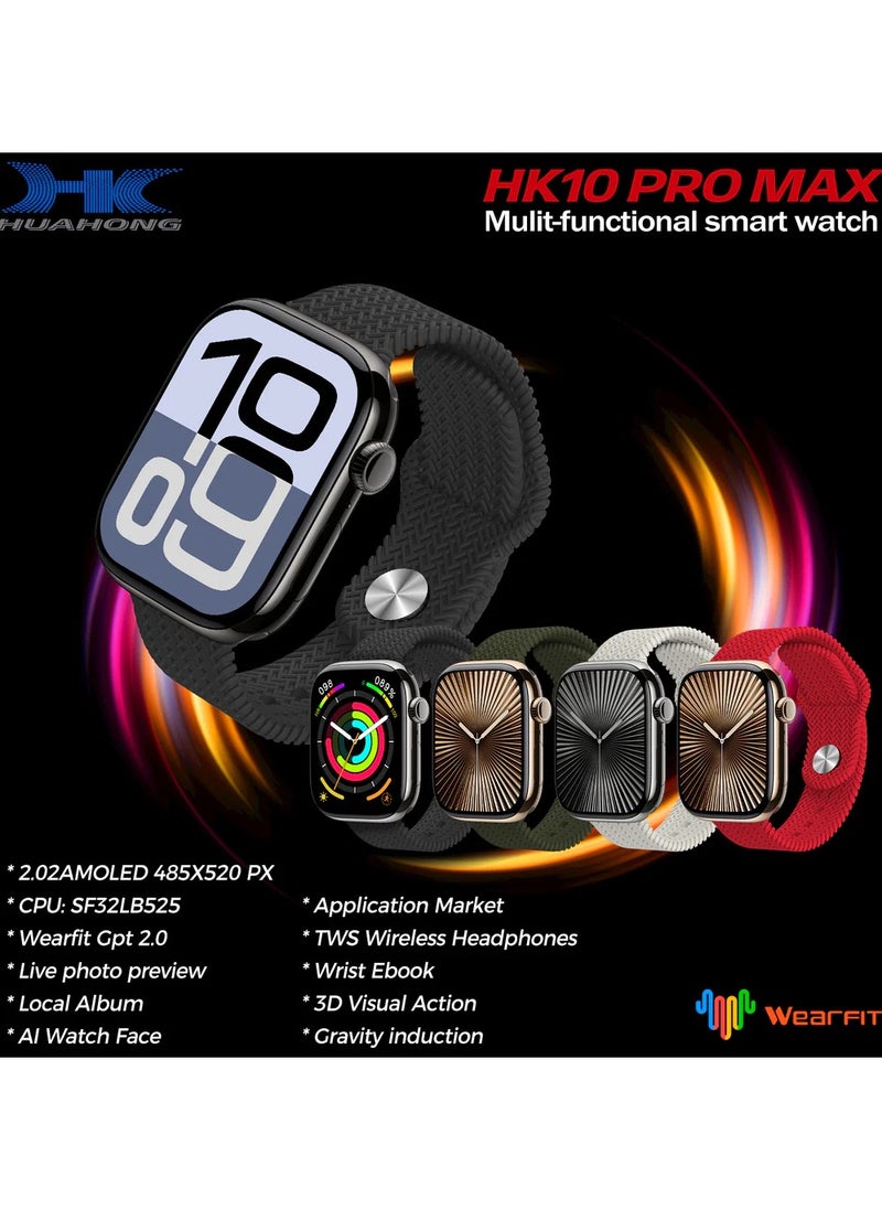 HK 10 Pro Max Multifunctional Smartwatch Amoled Display for Men And Women - pzsku/Z2F226035A1E03891FFF8Z/45/_/1732359180/defa5675-75c3-4459-bb00-80bb5e536be4