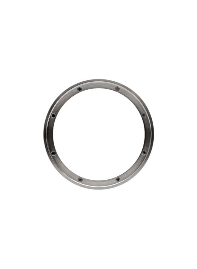 BARISTA HUSTLE Steel Ring, Espresso Funnel, Fits 58mm Standard Espresso Baskets, 304 Stainless Steel with Brushed Exterior and Mirror Finish Interior, Enhanced with Neodymium Magnets - Image 2