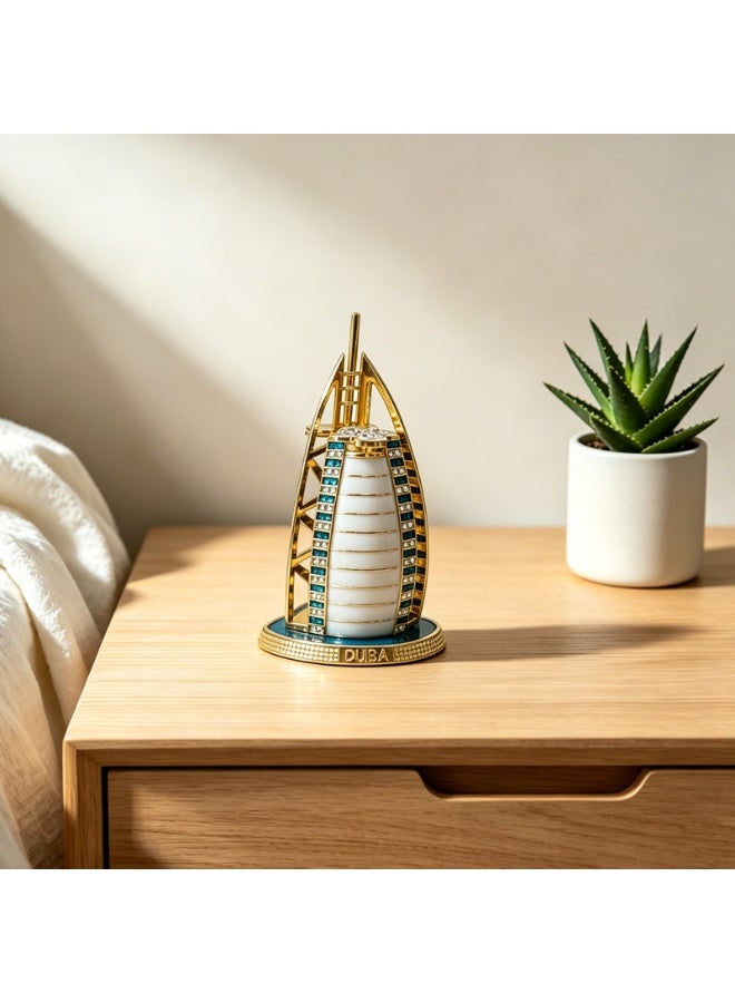 Dubai Sailing Hotel diamond-encrusted replica ornaments multicolor optional metal crafts desk car interior decoration overseas travel gift souvenir D944 - Image 2