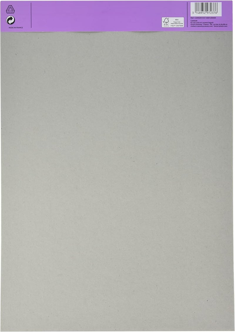 CANSON CANSON XL Marker 70gsm A3 Paper Very Smooth Pad Glued Short Side 100 Extra White Sheets Ideal for Professional Artists  Illustrators  - Image 2
