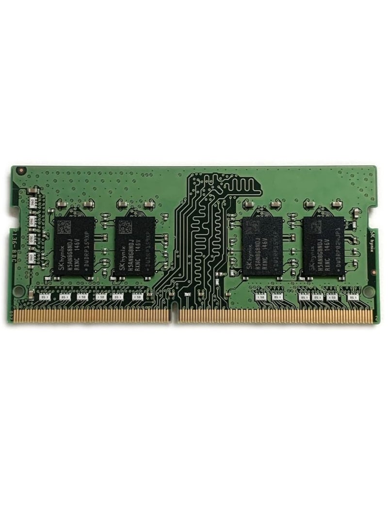 ذاكرة رام DDR4 SODIMM للكمبيوتر المحمول، سرعة 3200، سعة 8 جيجابايت، ذاكرة SO-DIMM بتصنيف PC4، ذاكرة 1Rx8، لكمبيوتر محمول ديل واتش بي ولينوفو وغيره من الأنظمة، موديل HMA81GS6DJR8N-XN - Image 2