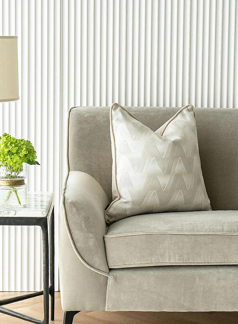 KNOT HOME Cushion Maisie River (with filler) Pillow Knot Home Cover Set for Modern Sofa Contemporary Living Room Bedroom and Office Soft Washable