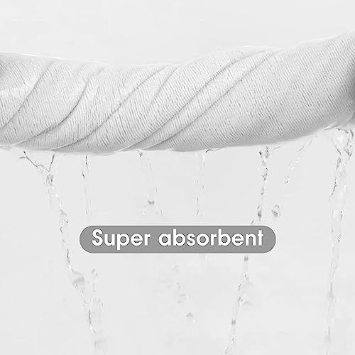 JML Luxury Hotel & SPA Bath Towels (2 Pack, 30"x60") - 350GSM High Density Fleece Towel Sets - Super Soft and Absorbent, Lint Free, Fade Resistant Oversized Bath Towel, Coral Fleece Camel - Image 3