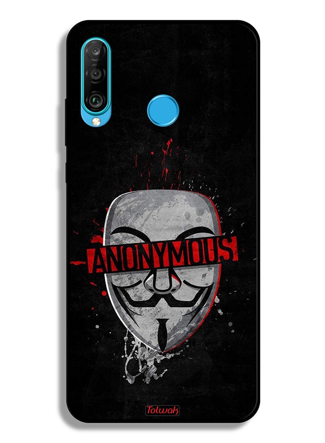 Tolwak Huawei P30 lite Protective Case Cover Anonymous - Image 2