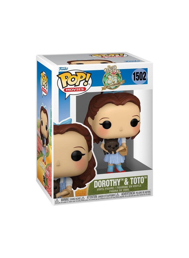 Funko فانكو بوب! ورفيق: ساحر أوز - دوروثي غايل مع توتو - تمثال فينيل قابل للجمع - فكرة هدية - منتجات رسمية - للأطفال والبالغين - عشاق الأفلام - تمثال لجمع المعجبين والعرض - Image 1