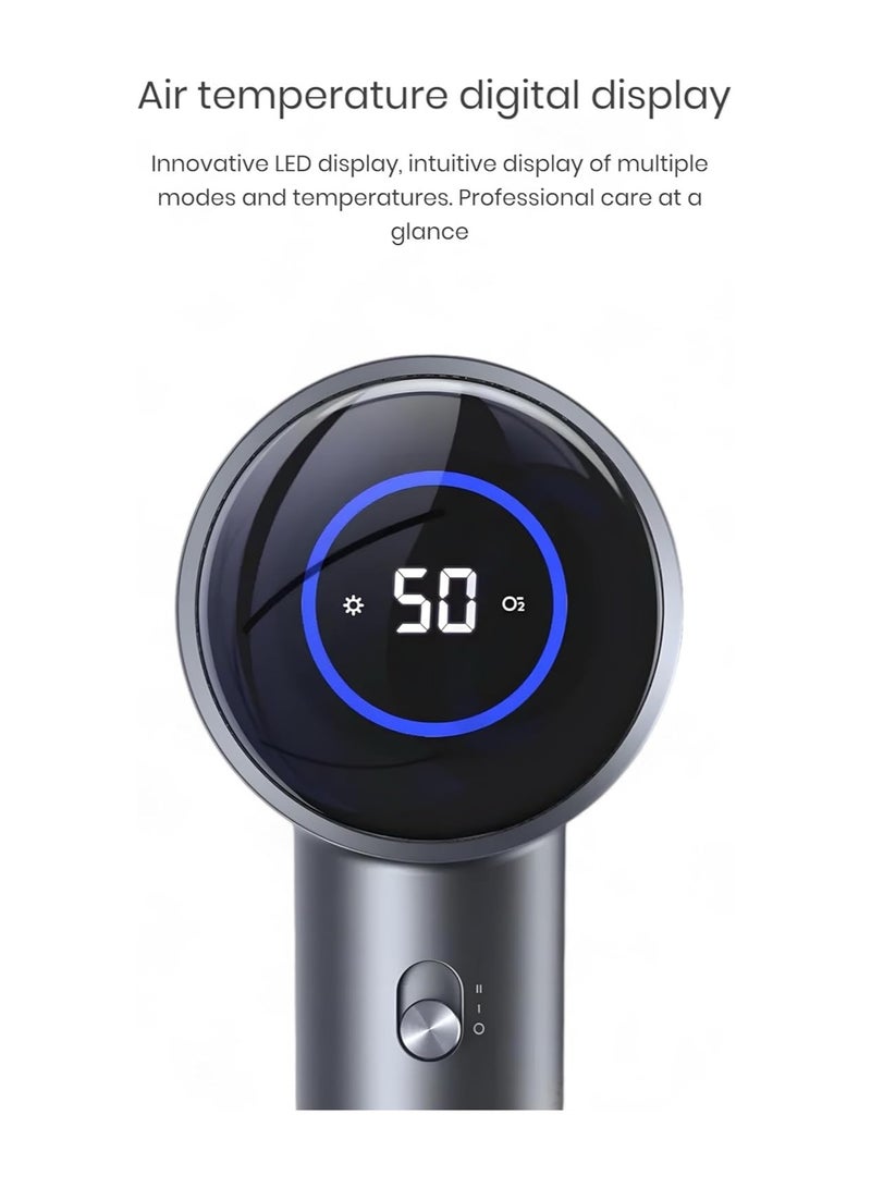 general Professional High Speed Hair Dryer, Portable Negative Ion Hair Dryer, Ionic Hair Dryer for Home, Salon and Travelling - Image 2