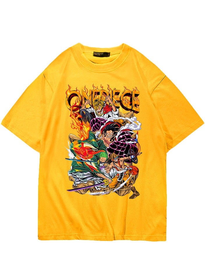 KUYING One Piece Short Sleeved T-Shirt 