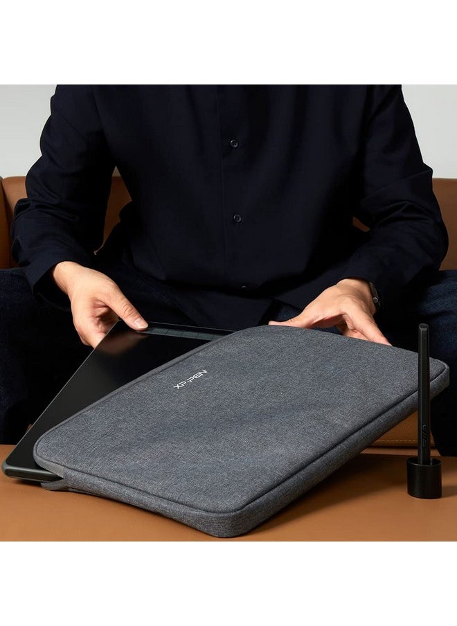 XP-PEN XP-PEN ACJ08 Carry Protective Bag Portable Protective Case Suitable for Any 7X4 Inch Tablet Including Xp-Pen Deco Fun S,Deco Mini7,Star G640S,Star G640,Grey  - Image 5