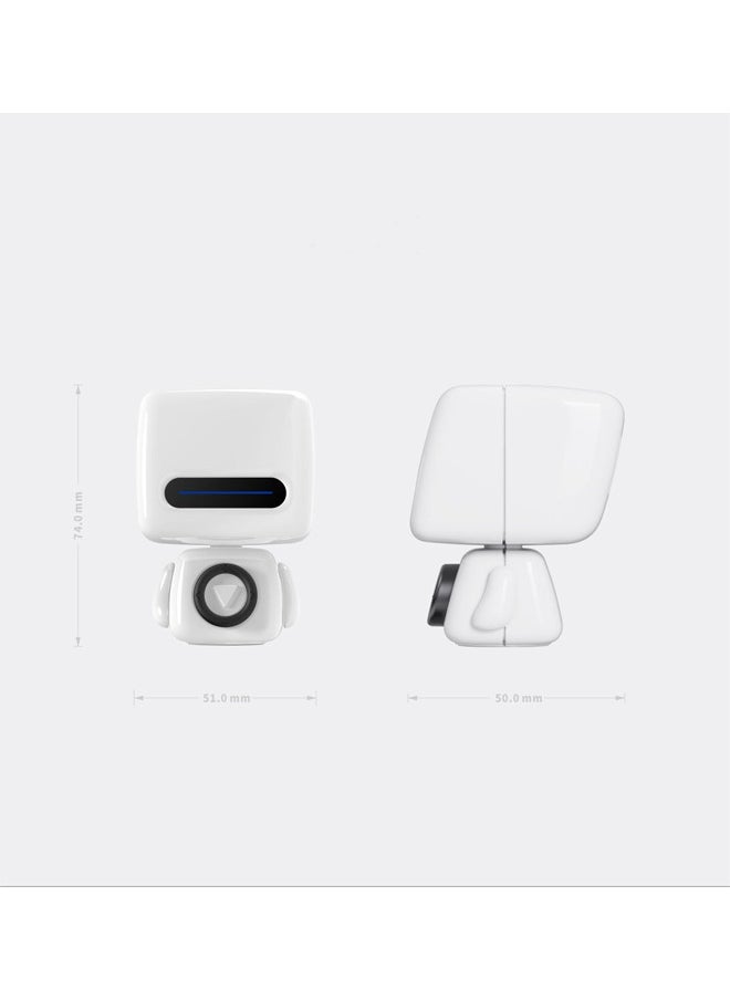 General - Creative Robot Bluetooth Speaker Mini Cute Portable Small Steel Cannon Wireless Speaker - Image 1