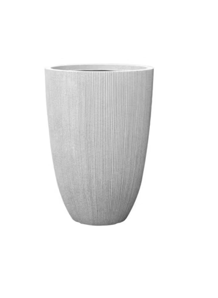 Zahrat Al Raiyan Vase-shaped planter made of high-density polyethylene (HDPE) 