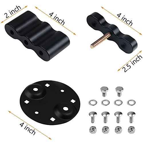 MOQIauto RX-PM Pack Mount, Cargo Racks Fit for Gasoline Pack & Water Pack Mount Lock, Gas Can Mount Lock - Image 4