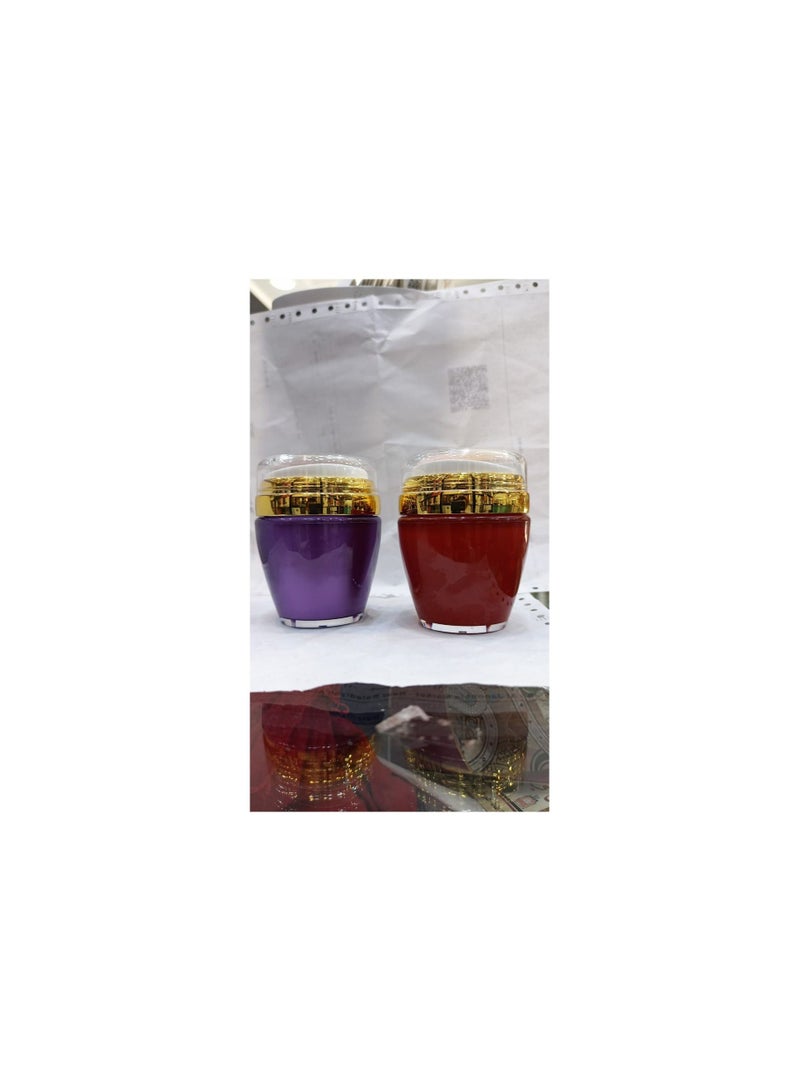 مخمريه من لمسة حرير لتعطير الجسم والشعر مكون من عبوتين يروايح مختلفه - Image 2