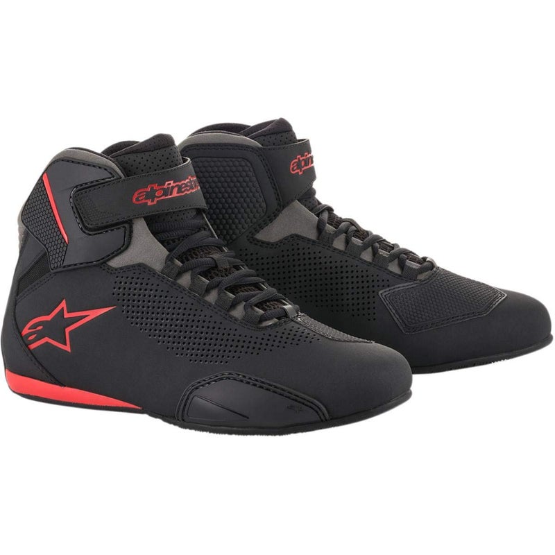 Alpinestars Sektor Vented Shoes BlackGrayRed 95