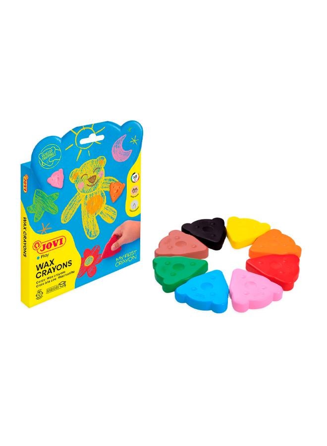 جوفي مجموعة مكونة من 8 قطع تلوين شمع ماي فيرست - Image 1