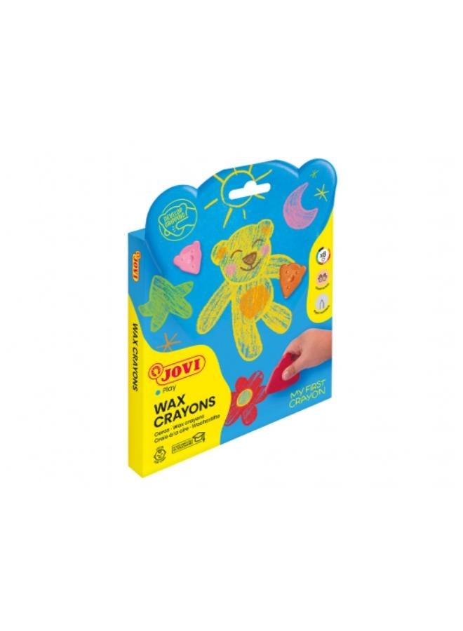 جوفي مجموعة مكونة من 8 قطع تلوين شمع ماي فيرست - Image 2