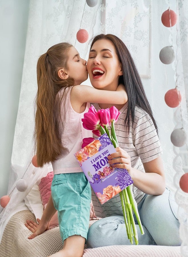 Ginkgo 3D Pop Up Mothers Day Card for Mom – Beautiful Floral Happy Mother’s Day Gift Card for Wife, Grandma – 7.8" x 5.9" with Envelope & Note Tag - Image 5