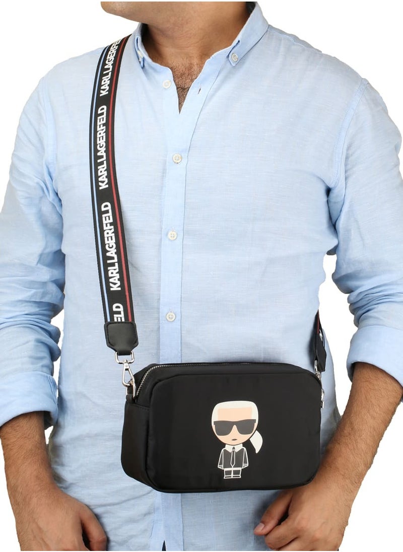 Karl Lagerfeld - Black Crossbody Karl Lagerfeld Handbag Wash Bag - Image 1