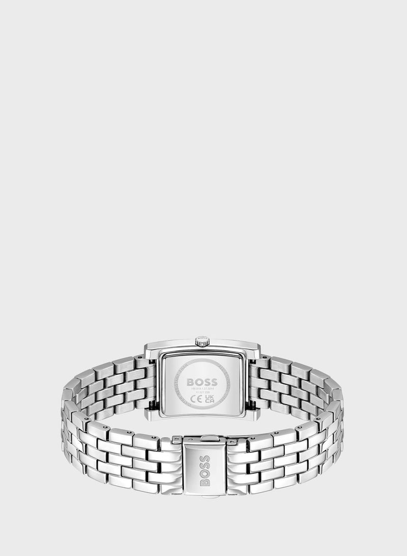 BOSS 2-Hand Lucy Collection Quartz Movement Watch For Women With Silver Stainless Steel Bracelet - 1502743 - Image 2