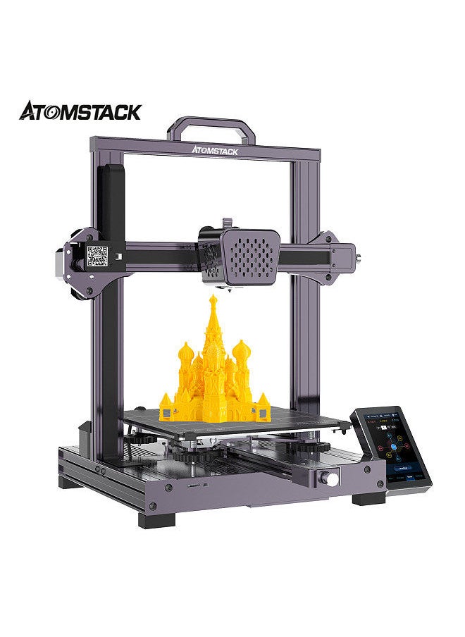 ATOMSTACK - Cambrian Pro Desktop Rubber 3D Printer Support Printing Elastic TPR/PLA//Rubber with 235mm Printing Area Dual Printing Head for Home School Use - Image 1