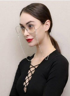 Women Eyeglasses Silvery Chain