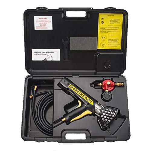 Dr. Shrink SHRINKFAST 998 Heat Gun Tool, Black, Yellow - Image 1