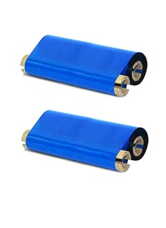 Generic Wax Ribbon for Barcode Printers 110mm x 74m x 1/2" Core PACK OF 2  - Image 2