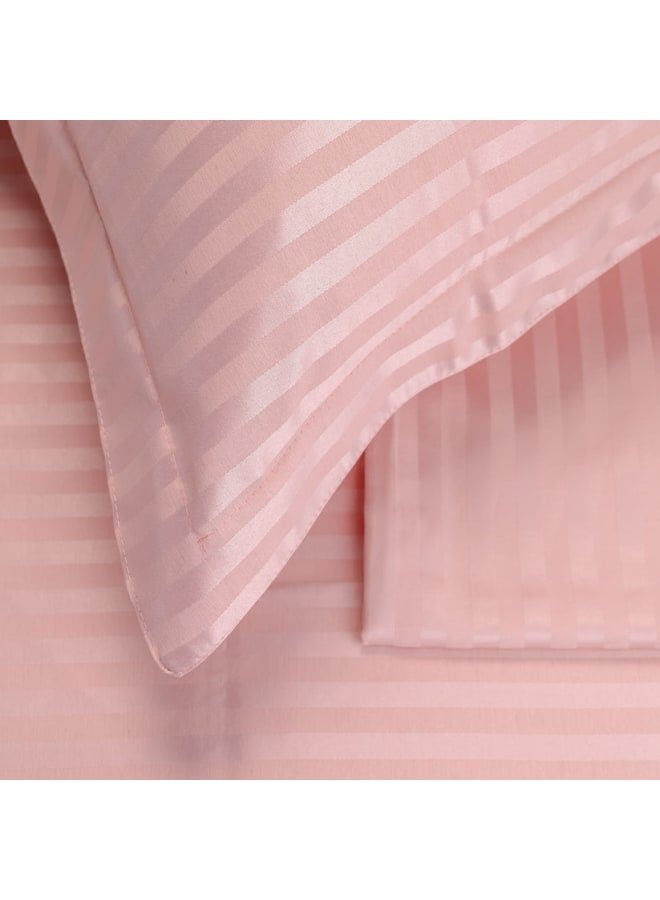 ب كومفورت  طقم ملاية أستك استرايب روز - Image 2