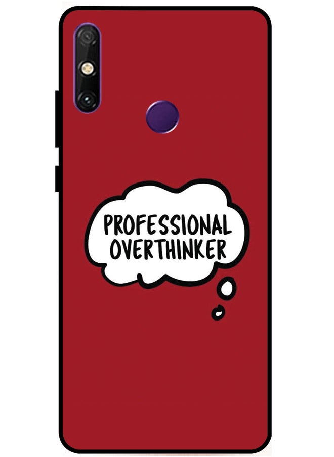 EYE CATCH Protective Case Cover For Huawei Enjoy 20E Professional Overthinker Multicolor  - Image 1