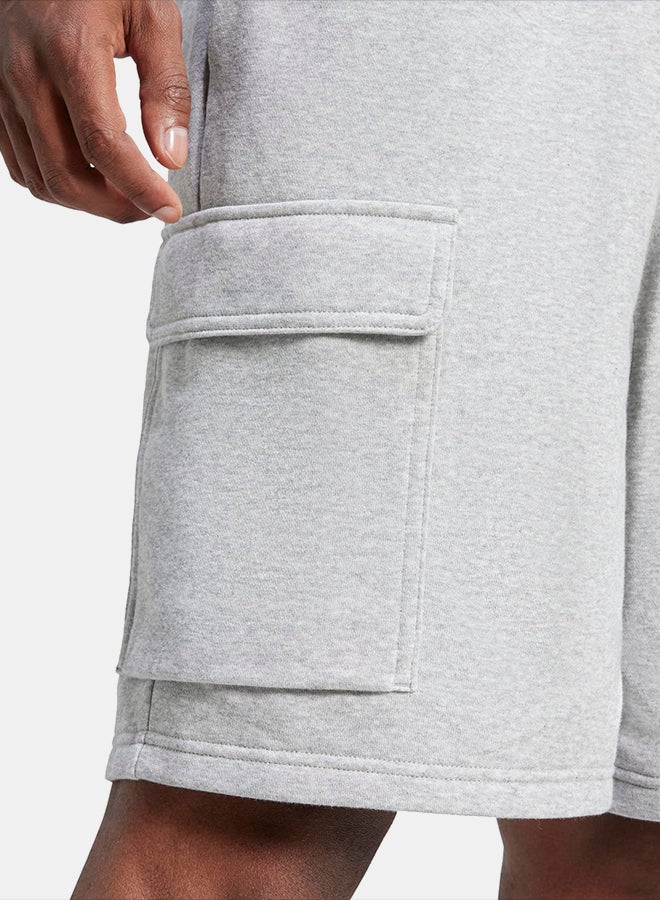 Adidas Essentials Feel Cozy Fleece Cargo Shorts - Image 4