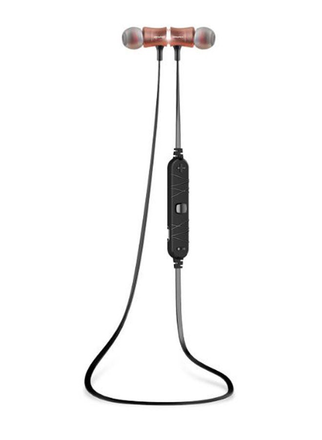 NIBEMINENT In-Ear Magnetic Bluetooth Earphones Black/Gold