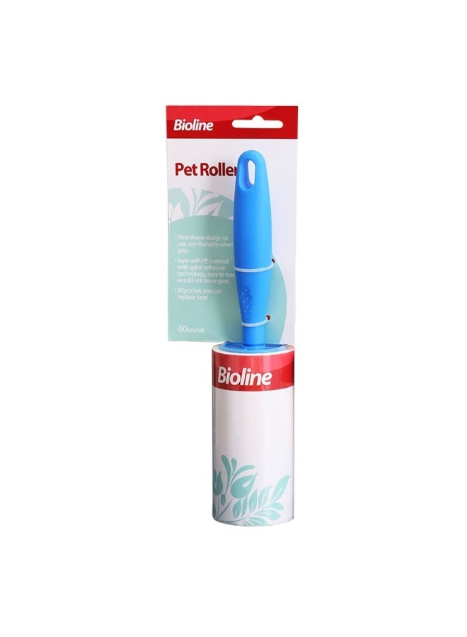 Bioline Pet Lint Roller 60Pcs[Dimension - 21.7cm x 5cm, Count - 60]