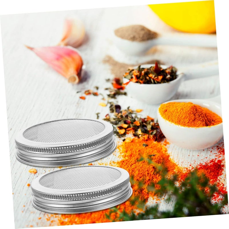 4pcs Jar Wide Mouth Lids Sprouting Lid Set Stainless Steel Mesh Cover for Sprouting Jars for Home Indoor Garden - Image 5