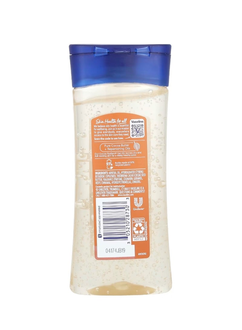 Vaseline Intensive Care Cocoa Radiant Vitalizing Body Oil 6.8 fl oz (200 ml) - Image 2