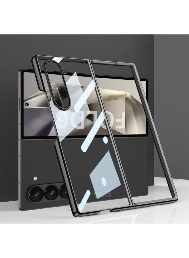 The Bros Case For Samsung Galaxy Z Fold6 Big Hole Electroplating Phantom Full Coverage Phone Case