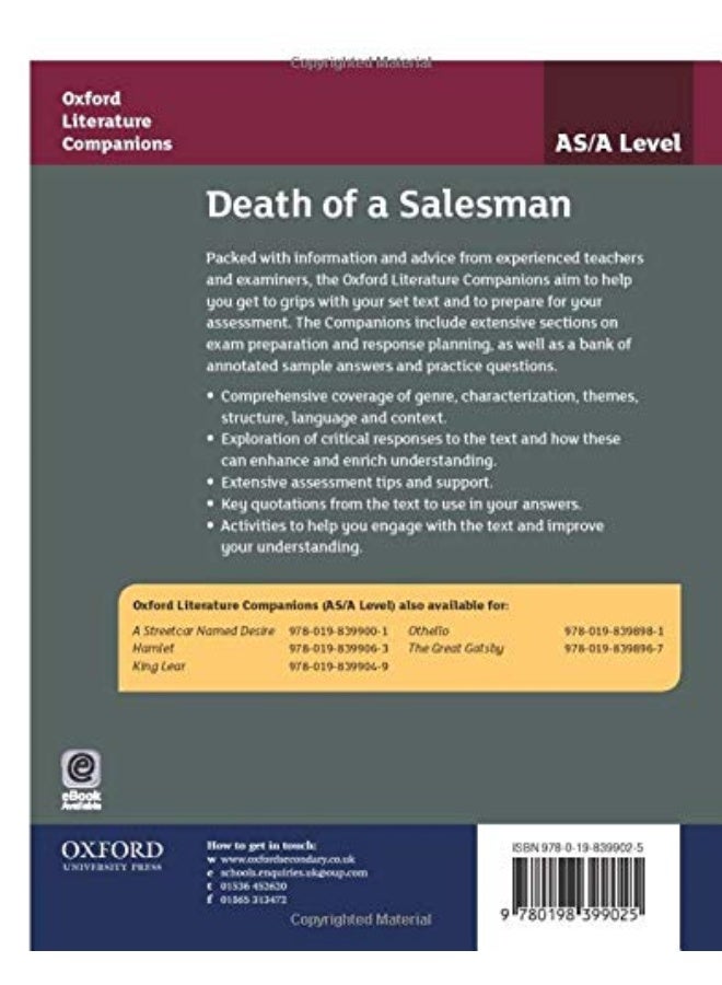 Oxford Literature Companions: Death of a Salesman: With all you need to know for your 2022 assessments - Image 2
