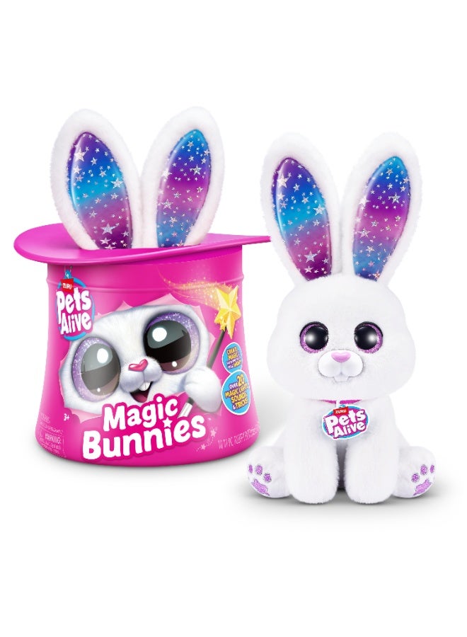 Pets Alive Zuru Pets Alive Magic Bunnies White Toy Bunny - Image 4