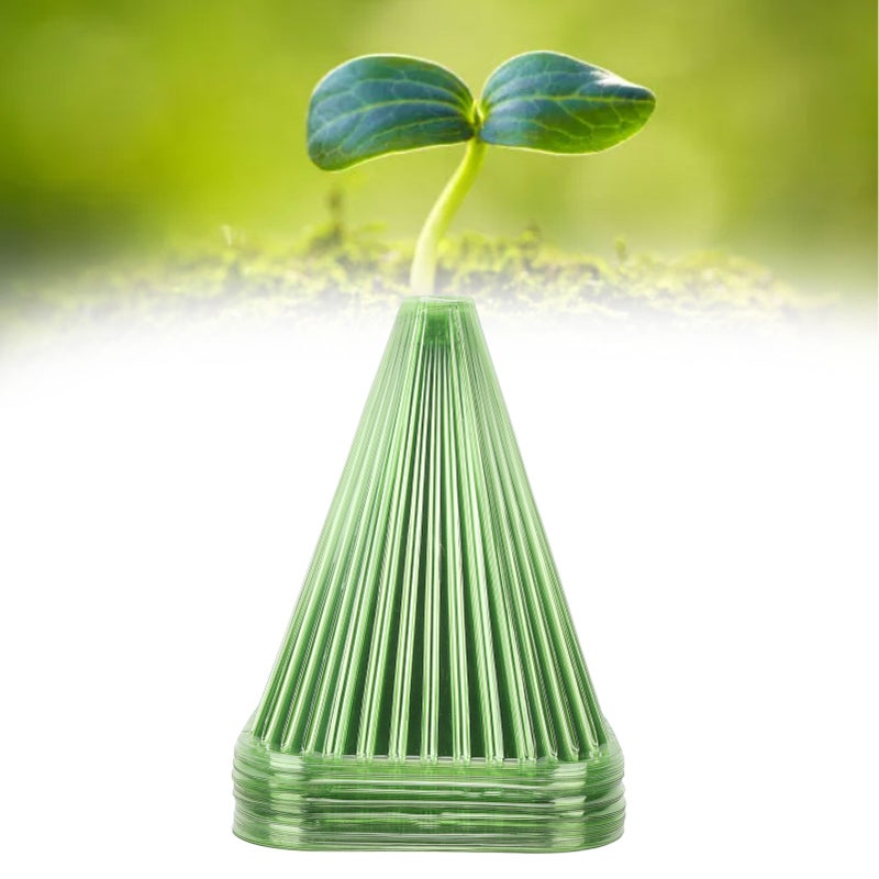 30PCS Bell Plant Protectors Ventilate Plastic Effective Protection Reusable Bell Plant Cover for Plants - Image 1